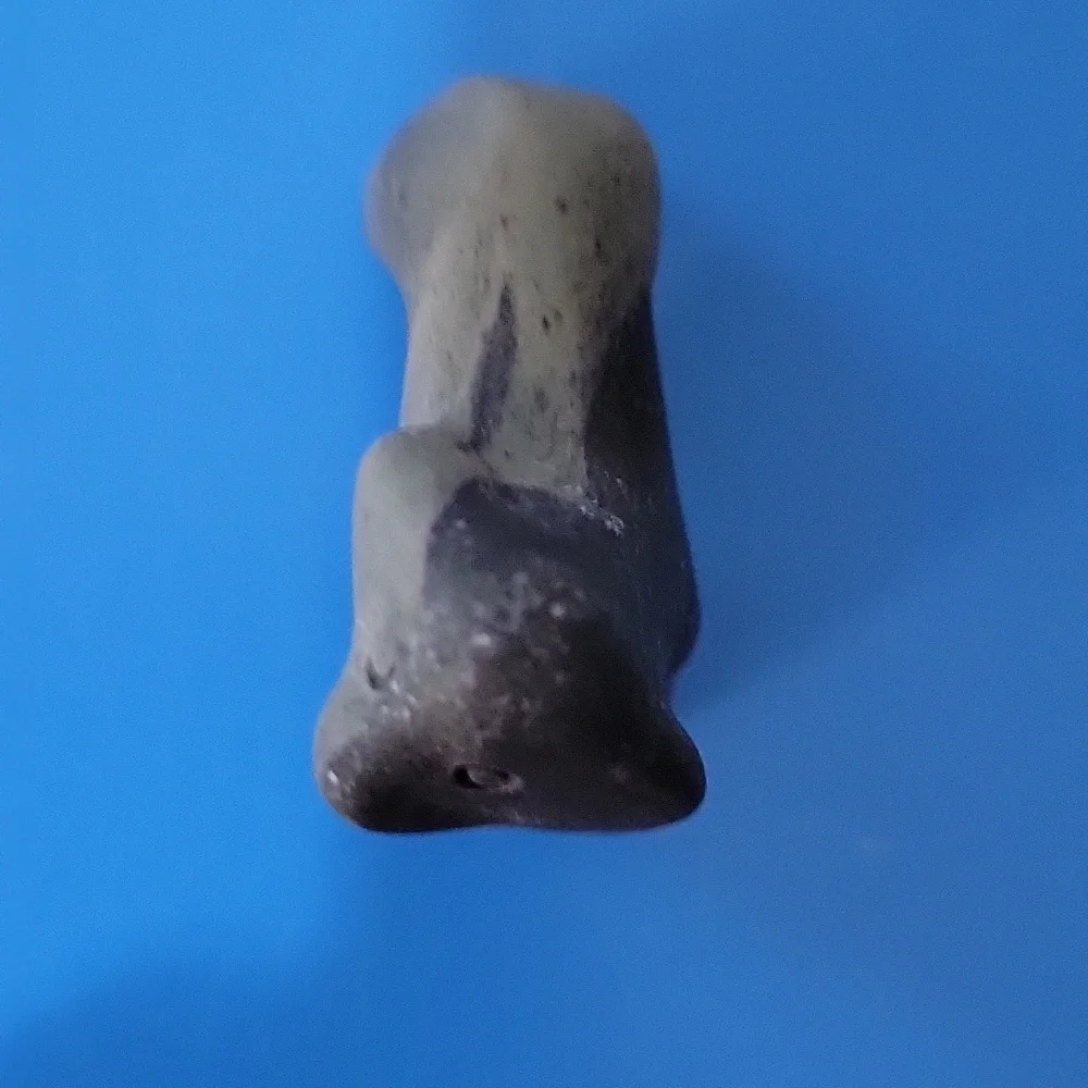 Soapstone Dachsund Crysral Dog - Picture 6 of 10